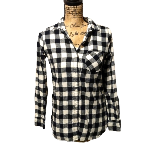 Old Navy Tops - Plaid, Old Navy, The Tunic shirt Size XS